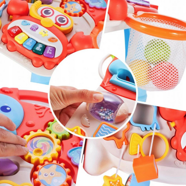 Каталка-ходунки LimoToy HB 0008 AB Червоний HB 0008 AB Chervonyy фото