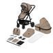 Коляска 2 в 1 Lionelo AMBER 2 BEIGE SAND LO-AMBER BEIGE SAND (2in1) фото