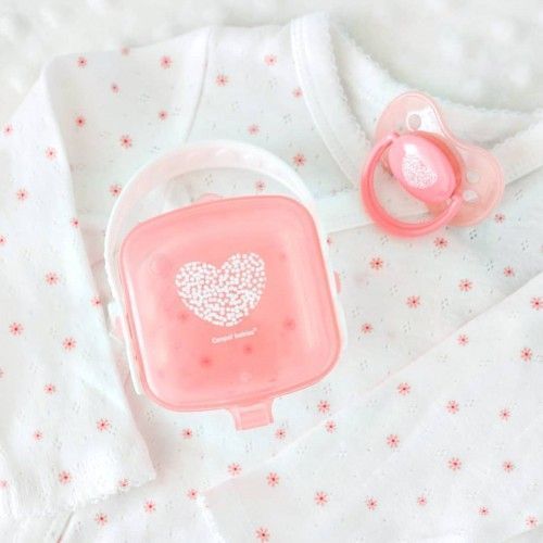 Футляр для пустушки Pastelove Рожевий 56/013_pink фото
