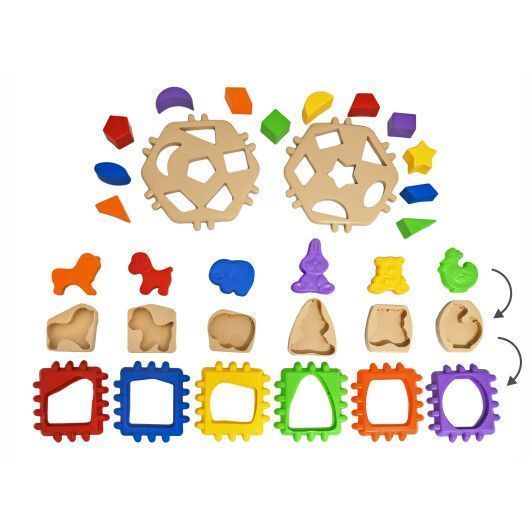 Игрушка-сортер "Animals" 32 эл. 39788 фото
