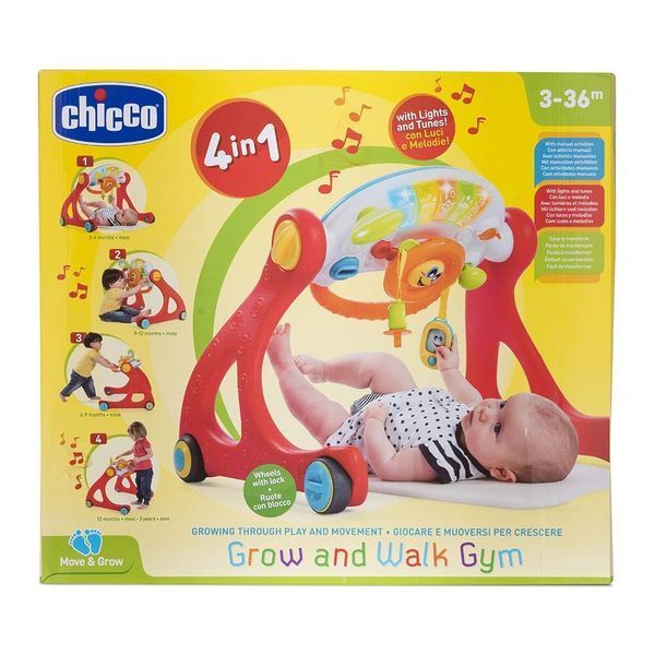 Развивающий центр-ходунки Chicco 4 в 1 Расти и ходи 09335.00 фото