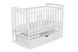 Детская кроватка для новорожденных трансформер DeSon Transformer белый Deson-01 фото 3