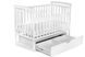 Детская кроватка для новорожденных трансформер DeSon Transformer белый Deson-01 фото 7