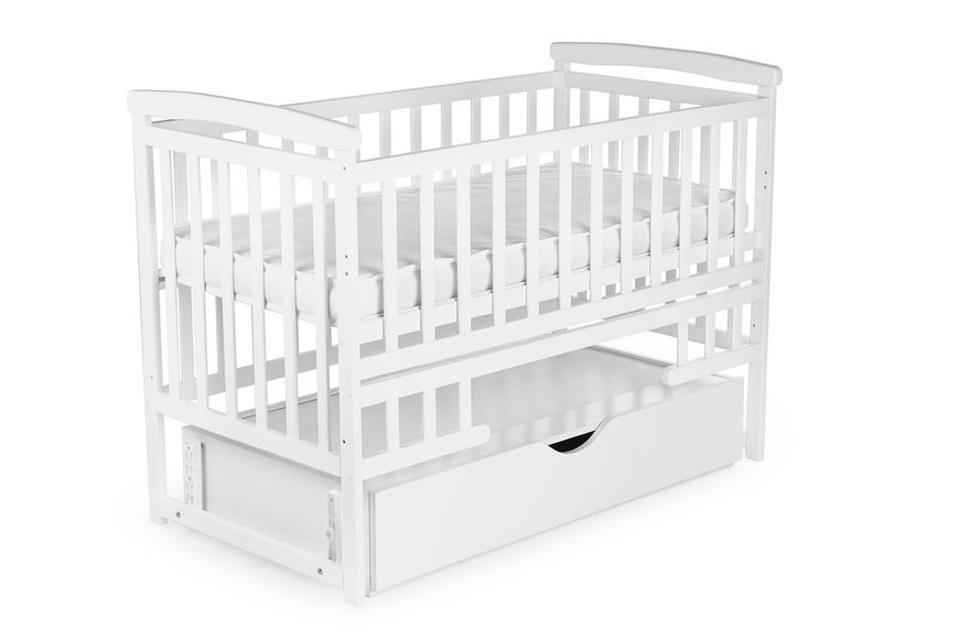 Детская кроватка для новорожденных трансформер DeSon Transformer белый Deson-01 фото