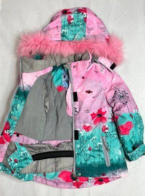 Зимний комплект "Цветочная сказка" komplekt &ldquo;Kvitkova kazka&rdquo; 80 фото