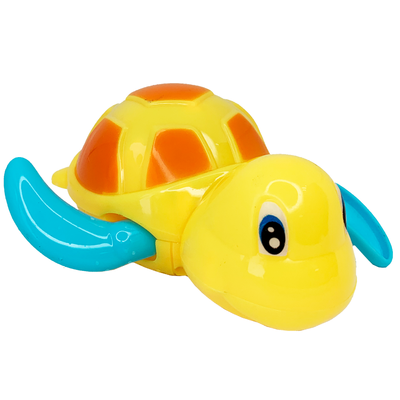 Детская заводная игрушка для купания "Черепашка" 0919 жёлтая 0919 zholtaya фото