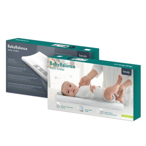 Ваги для немовлят Lionelo BABYBALANCE WHITE LOC-BABYBALANCE WHITE фото