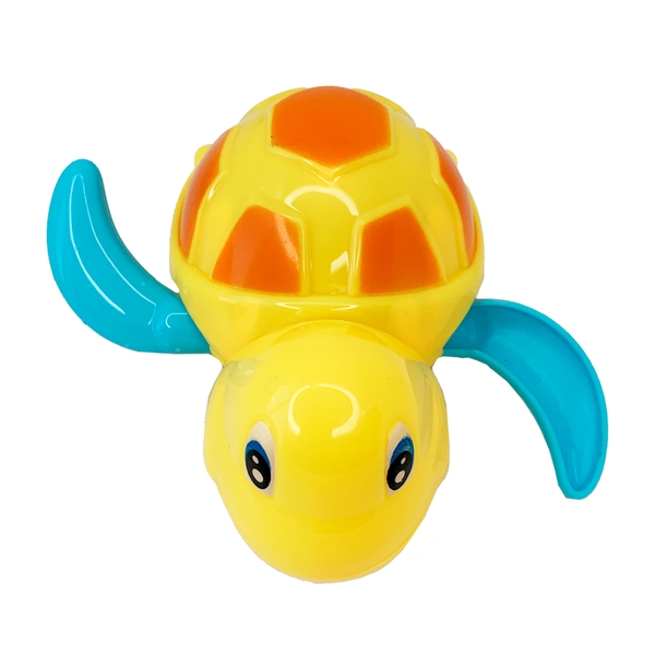 Детская заводная игрушка для купания "Черепашка" 0919 жёлтая 0919 zholtaya фото