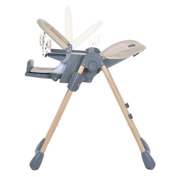 Стільчик для годування ME 1115-W CRAFT Beige ME 1115-W CRAFT Beige фото