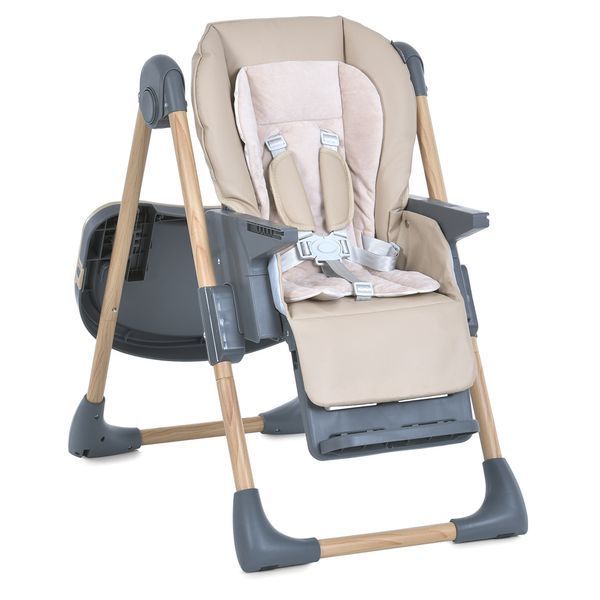 Стільчик для годування ME 1115-W CRAFT Beige ME 1115-W CRAFT Beige фото