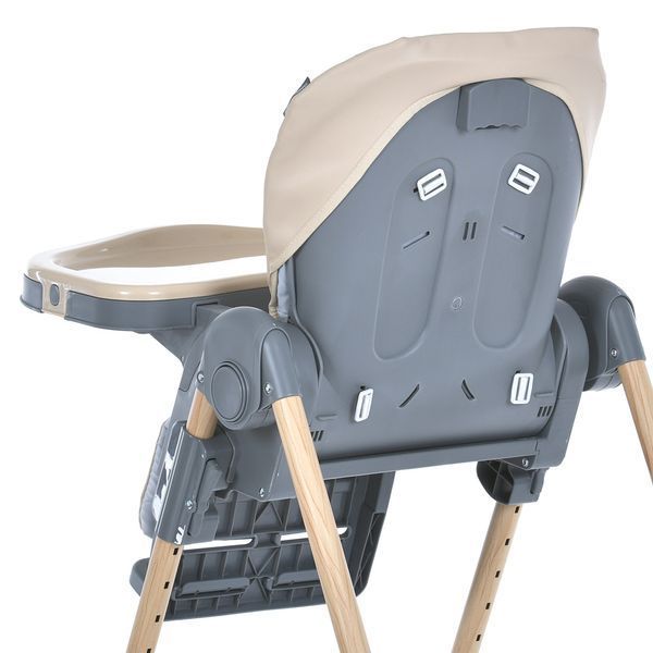 Стільчик для годування ME 1115-W CRAFT Beige ME 1115-W CRAFT Beige фото