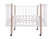 Кровать Babyroom Луна 120x60 набор 80x60 белый/капучино 680870 фото 8