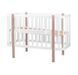 Кровать Babyroom Луна 120x60 набор 80x60 белый/капучино 680870 фото 2