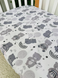 Змінна дитяча постільна білизна в ліжечко Сірий ведмедик Zminna 26 фото