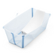 Комплект ванночка для купання Stokke&reg; Flexi Bath&reg; та підставка Ocean Blue 531513 фото