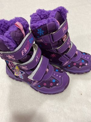 Термо ботинки Фиолетовые Fashion 27 р Fashion 27 r фото