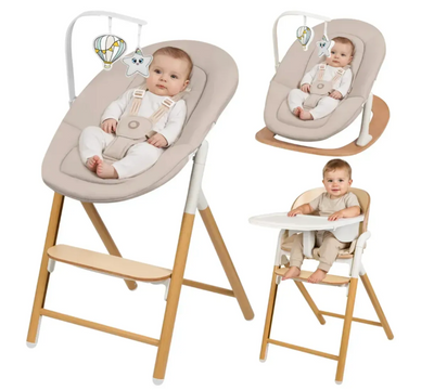 Стільчик для годування з шезлонгом 4в1 Lionelo CELIA SET LO-CELIA SET фото