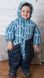 Зимовий комбінезон Joiks для хлопчика блакитний зі смужками (0301-23-74) 74 р 0301-23-74 74 р фото 1