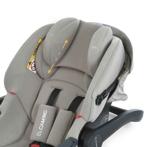 Автокрісло дитяче ME 1186 i-KEEP Melange Cashmere Beige ME 1186 Melange Cashmere Beige фото