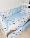 Набір в ліжечко Bonna Eco Корона Блакитний Eco Korona Goluboy фото