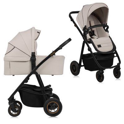 Коляска 2 в 1 Lionelo AMBER PLUS 2IN1 LO-AMBER PLUS 2IN1 BEIGE SAND фото