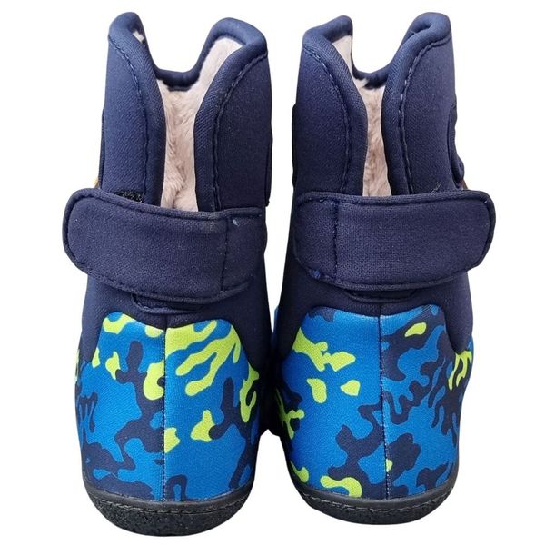 Сапоги Bogs Youngster Solid Blue Multi Bogs Youngster Solid Blue Multi фото