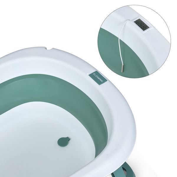 Дитяча складна ванна з вкладишем El Camino ME 1151 Deep Green ME 1151 Deep Green фото