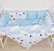 Набор в кроватку Bonna Elegance Корона Голубой Elegance Korona Goluboy фото