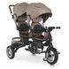 Велосипед трехколесный для двойняшек TURBO TRIKE DUOS MT 1004DUOS-3 Бежевый MT 1004DUOS-3 фото