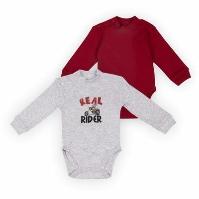 Комплект детских боди для мальчика GABBI BD-24-6 (2 шт.) демисезонный 13931 фото