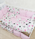 Набір в ліжечко Bonna Eco Корона Рожевий EcoKoronaRozoviy фото