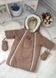 Зимовий комбінезон конверт мішечок EILiz Коричневий Winter envelope EILiz Brown фото
