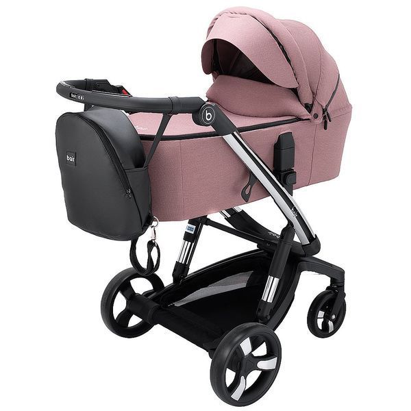Коляска 2 в 1 Bair Electra B-touch system BE-04 dark-pink BE-04 dark-pink фото