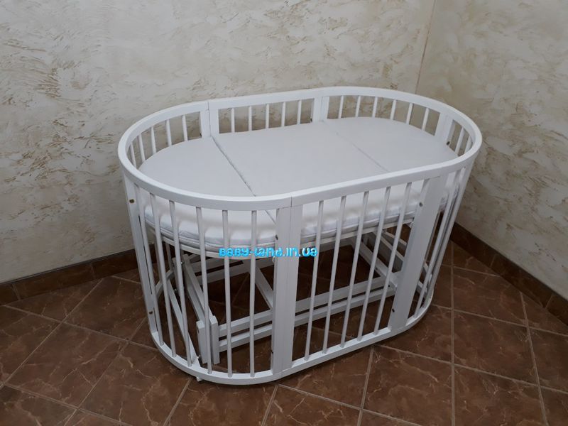 Детская овальная кроватка трансформер BANIBOO - 7 в 1 (Stokke Sleepi) 1000014 фото
