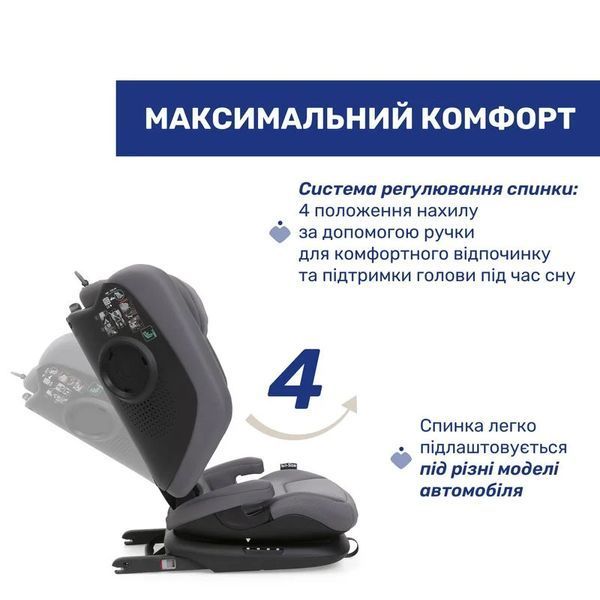 Автокресло Chicco Fold&Go S i-Size, група 2/3 87117.33 фото