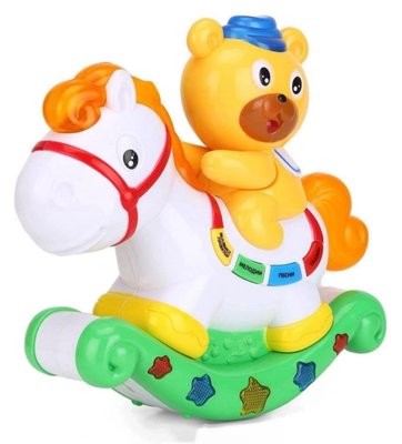 Ночник для детей Play Smart "Медвежонок на лошадке" 7481 7481 фото