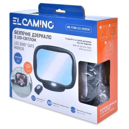 Дзеркало заднього виду ME 1149 LED Mirror ME 1149 LED Mirror фото