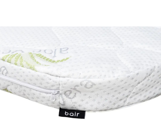 Матрац Bair Oval Aloe Vera OKPK-120 120x60x7 білий 681669 фото