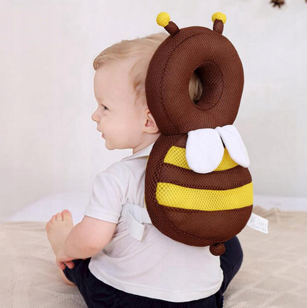 Захист для голови дитини Baby Brown Bee Flannel Коричневий 14637373626 фото